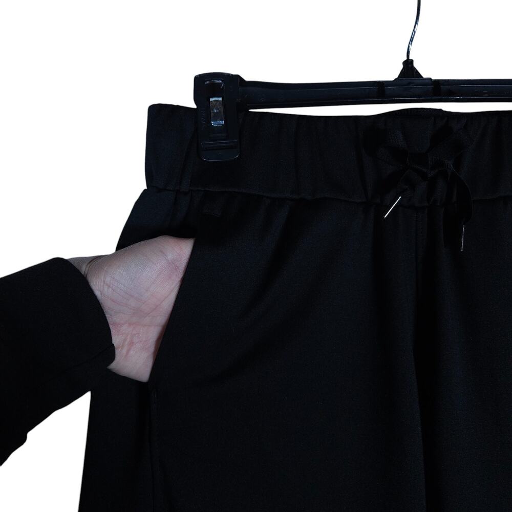 Skora Jogger Pants Small Black Drawstring Waist Pocket Activewear Streetwear - Picture 3 of 10